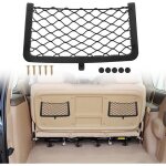 Filet de rangement universel pour coffre de voiture - 36 x 18 cm - avec crochets - pour siège auto - ... Filet de rangement universel pour coffre de voiture - 36 x 18 cm - avec crochets - pour siège auto - ...
