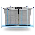 Filet de s�curit� int�rieur pour trampoline - neo - sport - 244 - 252 cm - 6 poteaux - pe haute qualit� ...