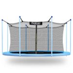 Filet de s�curit� int�rieur pour trampoline - neo - sport - 374 cm - bleu - pour 8 poteaux - hauteur ...