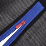 Filet de s�curit� pour trampoline rond dilwe - 457 m - pe - noir - 120 cm
