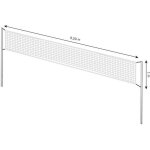 Filet de volleyball filet volley 2mm vb002 - tremblay