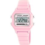 Montre enfant digitale - calypso - rose pastel - bo�tier rectangulaire - sportive - quartz