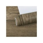 Film autocollant pour meubles - veelike - aspect bois gris - 60x900 cm - imperm�able r�sistant - peel ...