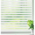 Film de confidentialit� pour fen�tre film opaque � rayures givr�es film adh�sif pour fen�tre - convient ...