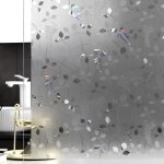 Film décoratif électrostatique anti regards pour fenêtre translucide Film décoratif électrostatique anti regards pour fenêtre translucide