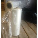 Film �tirable manuel transparent - 17 microns - film plastique carton de 6 rouleaux