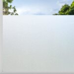 Film fenetre anti regard film occultant pour fenetre 44. 5x200cm dpoli film electrostatique vitre intimit ...