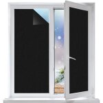 Film fenetre occultant fenetre anti regard film adhesif opaque pour vitre stickers noir pour chambre ...