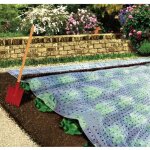 Film de forage cap vert - long. 5 m - larg. 2 m