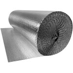 Film isolant conducteur thermique pour toitures et murs double film � bulles daluminium coton isolant ...