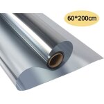 Film miroir fentre 60 * 200cm sans tain  sens unique auto - adhsif protection de solaire anti 99% ...
