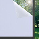 Film occultant fen�tre blanc 100% anti uv�lectrostatique film pour vitre pour bureau maison fenetre anti ...