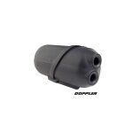 Filtre a air doppler air box noir moteur minarelli et piaggio - diam 28 / 35mm