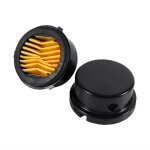 Filtre � air fil noir de silencieux de silencieux de filtre dadmission de compresseur dair en m�tal noir ...