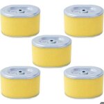 Filtres � air pour moteurs - pzcc - lot de 5 - compatible honda gx160 gx200 gx140 gx100 gx110 gx120