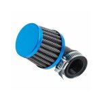Filtre a air replay kn small fc bleu fixation coudee 90� diam 35 - 28