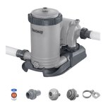 Filtre  cartouche - bestway - 9 463 l / h - type iv - pour piscines de 1 100  62 000 l