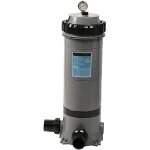 Filtre a cartouche piscine - edg - 17 m3 / h pour piscine jusqu?� 65 m3 - connexion diam�tre 50