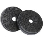 Filtre � charbon - ciarra cbcf002x2 - accessoire de remplacement pour hotte de cuisine