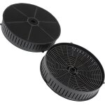 Filtre charbon  172  27mm type 57 par 2 cfc0038668 - cfc0140343 00701107 pour hotte elica essentiel ...