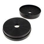 Filtres � charbon ronds d=175mm par 2 49037930 - hotte brandt - filtres