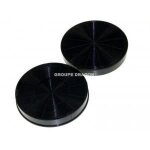 Filtre charbon x2 pour hotte faber et ariston eff62
