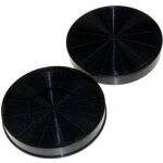 Filtre  charbon x2 pour hotte faber et ariston eff62 f117864 - zanussi zhc915x 94961 - bvmpices