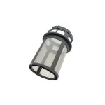 Filtre cylindrique microfiltre dorigine lave - vaisselle c00256571 482000022005 ariston hotpoint indesit ...