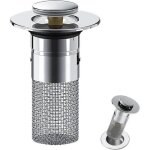 Filtre de drainage de sol en acier inoxydable - bonde lavabo universel bouchon de lavabo pop - up - flitre ...