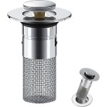 Filtre de drainage de sol en acier inoxydable bonde lavabo universel bouchon de lavabo pop - up flitre ...