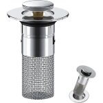 Filtre de drainage de sol en acier inoxydable bonde lavabo universelbouchon de lavabo pop - upflitre ...