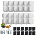 Filtre fontaine eau chat 24 filtres de fontaine � eau pour animaux domestiques en acier inox 12 filtres ...