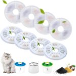 Filtre fontaine eau chat filtre fontaine chat lot de 8 filtre fontaine � eau pour chat compatible avec ...