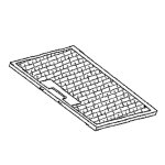 Filtre graisse hotte 35075 broan