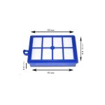 Filtre hepa efh12w 900195119 / 4 pour aspirateur aeg electrolux essentiel b philips tornado volta aspirateur ...