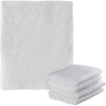 Filtres pour hotte de cuisine lot de 12 � d�couper non pelucheux r�sistants � la graisse 43 x 45 cm blancs ...