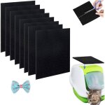 Filtre � liti�re pour chats - sightmark - charbon actif - anti - odeurs - 8 pi�ces - noir - facile � ...