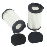 Filtres r�utilisables pour aspirateur techwood tas - 9055 tas 9035 va20