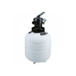 Filtre � sable - astralpool - millenium - 17m3 / h - vanne top - plastique et r�sine - ivoire