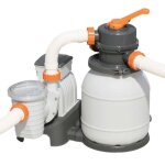 Filtre � sable bestway flowclear 5 678 m3 / h - blanc - piscine - filtrage et propret� eau de piscine ...