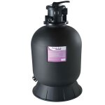 Filtre  sable hayward powerline top 10m3 / h - noir - polythylne - ovale