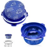 Filtres pour aspirateur - aqsacokiya - samsung jet 90 / 75 / 70 / 60 / vs9000rl - lot de 3 - micro filtre ...