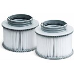 Filtres pour spa - mspa - pack de 2 - 115x86cm - blanc