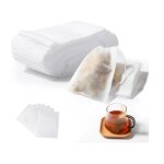 Filtre  th - non tiss - 400 sachets - 7x9 cm - cordon de serrage - rutilisable