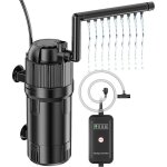 Filtre uv int�rieur pour aquarium - febest - 5 en 1 - 3w - 400l / h - aquariums 40 - 120l - filtration ...