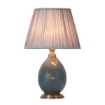 Fine asianliving lampe  poser en porcelaine orientale chinoise avec de lor peinte  la main abat