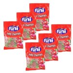 Fini - lot 6x bonbons jelly cherries halal - sachet 90g