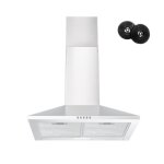 Firegas hotte aspirante murale 60cm 308 m³ / h avec led 3 vitesses filtres à charbon inox Firegas hotte aspirante murale 60cm 308 m³ / h avec led 3 vitesses filtres à charbon inox