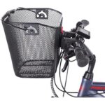 Panier sur guidon - fischer - noir - pour vlo lectrique - mixte - adulte