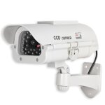 Fishtec - caméra de surveillance cctv factice - réaliste avec led rouge clignotante panneau solaire 75×4 ... Fishtec - caméra de surveillance cctv factice - réaliste avec led rouge clignotante panneau solaire 75×4 ...